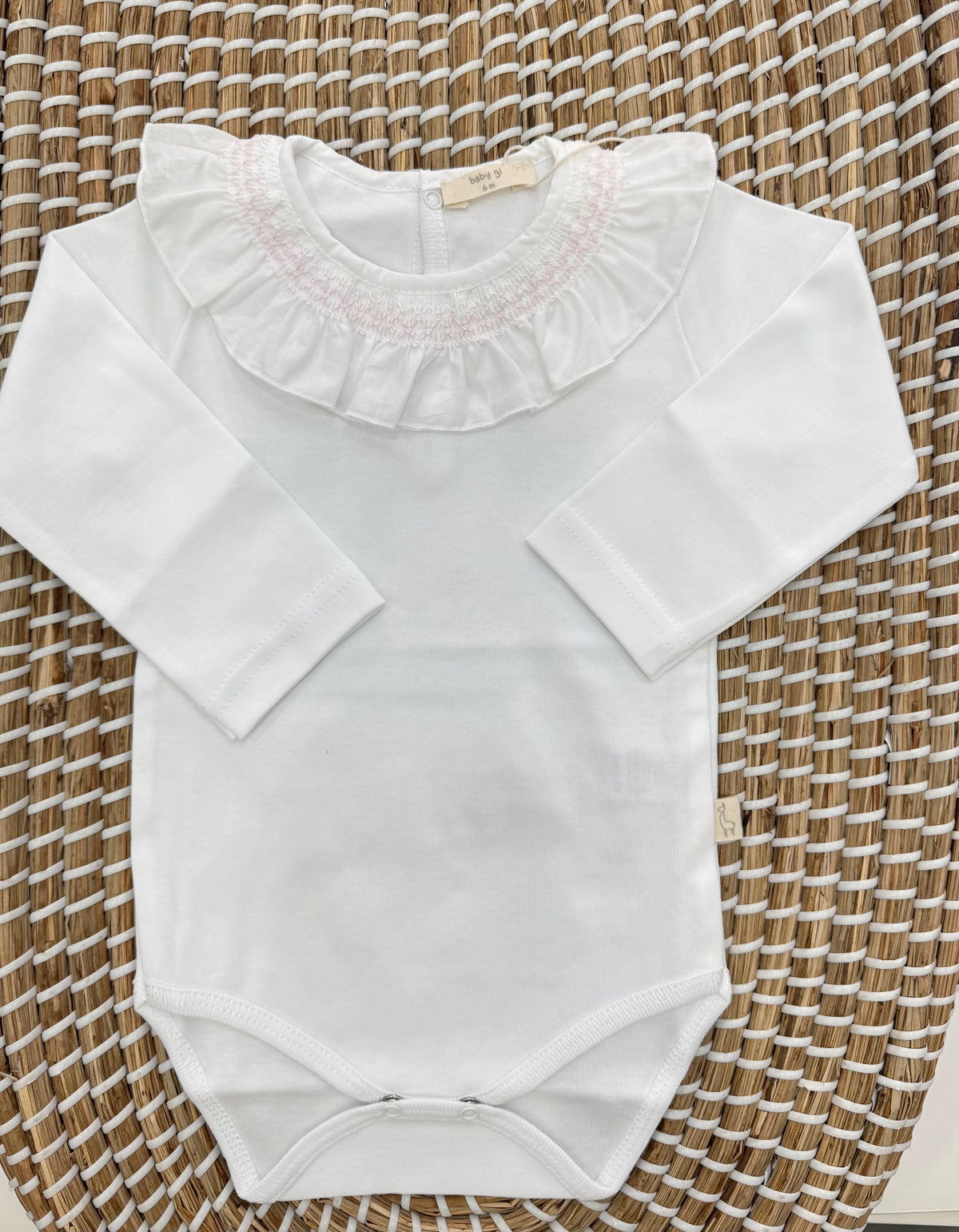 Body collo largo BabyGi rosa