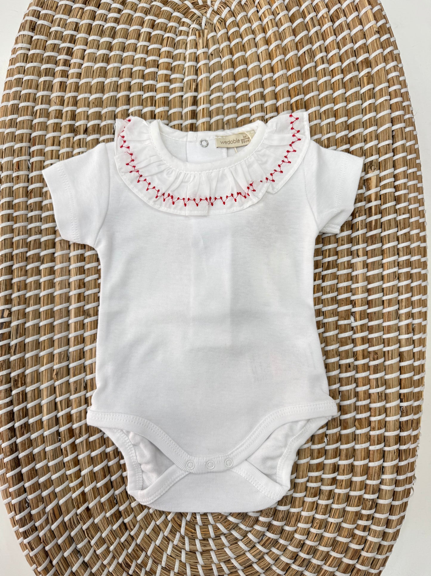 Body collo largo rosso