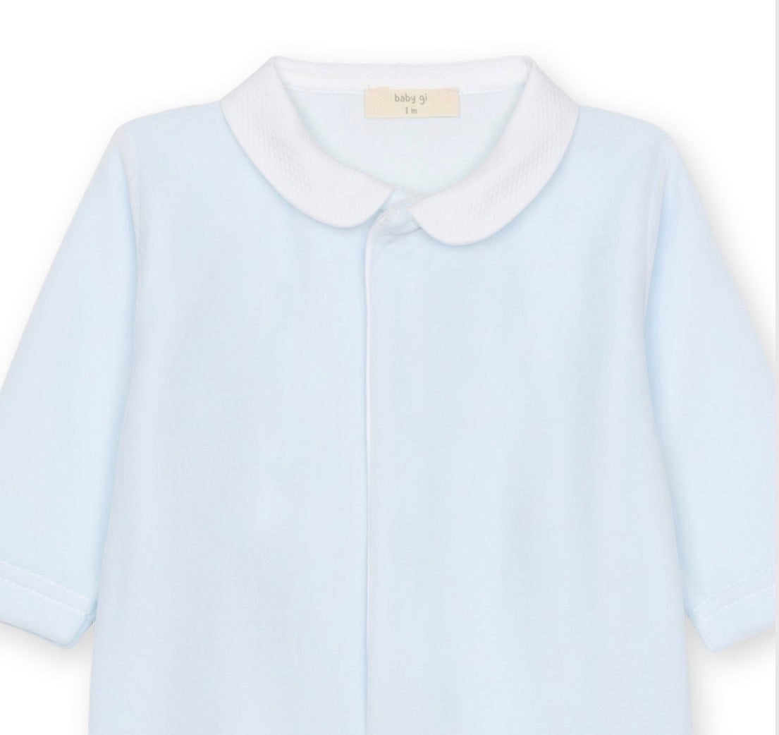 Tutina celeste azzurra babygi
