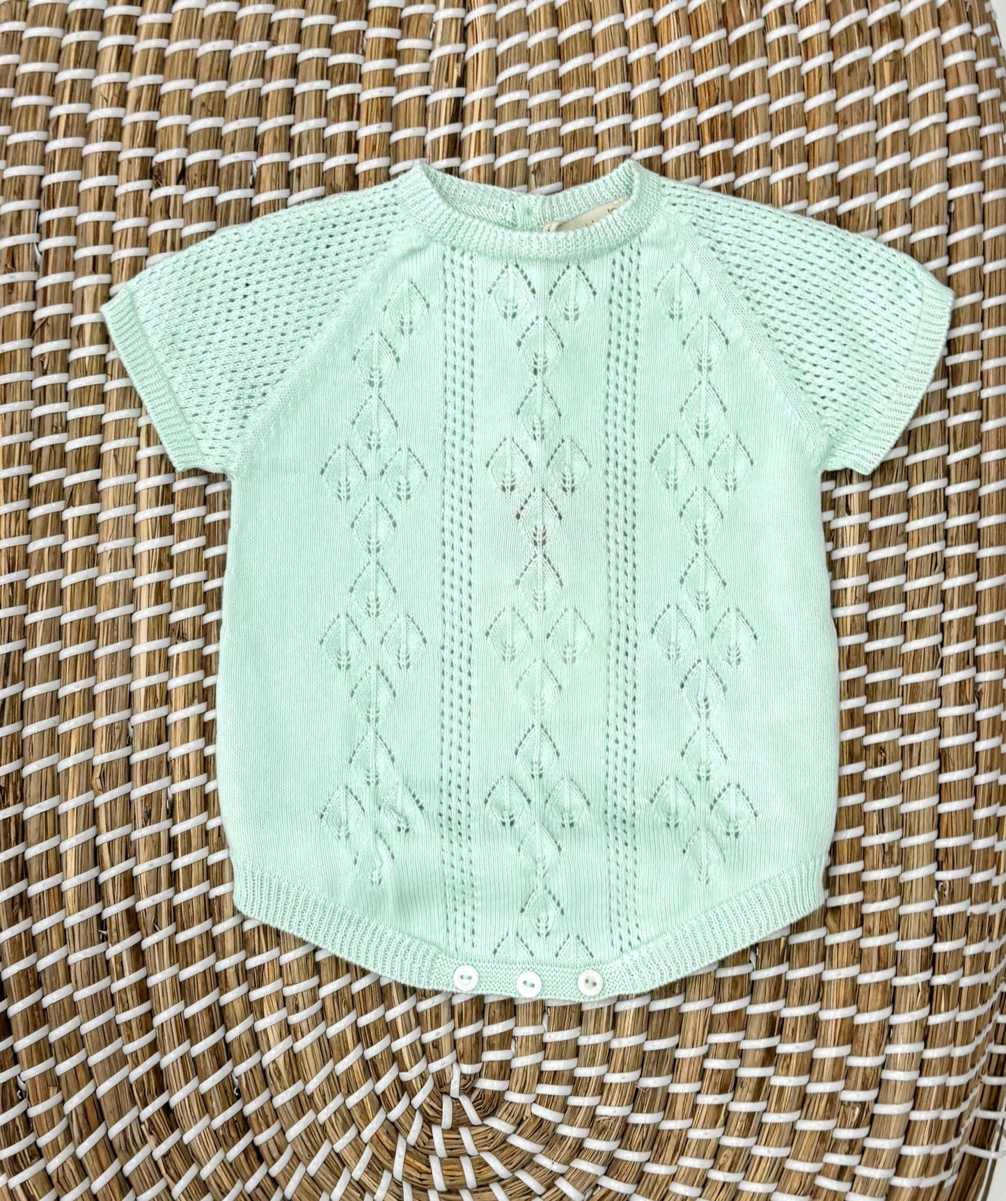 Pagliaccetto Traforo Acquamarina