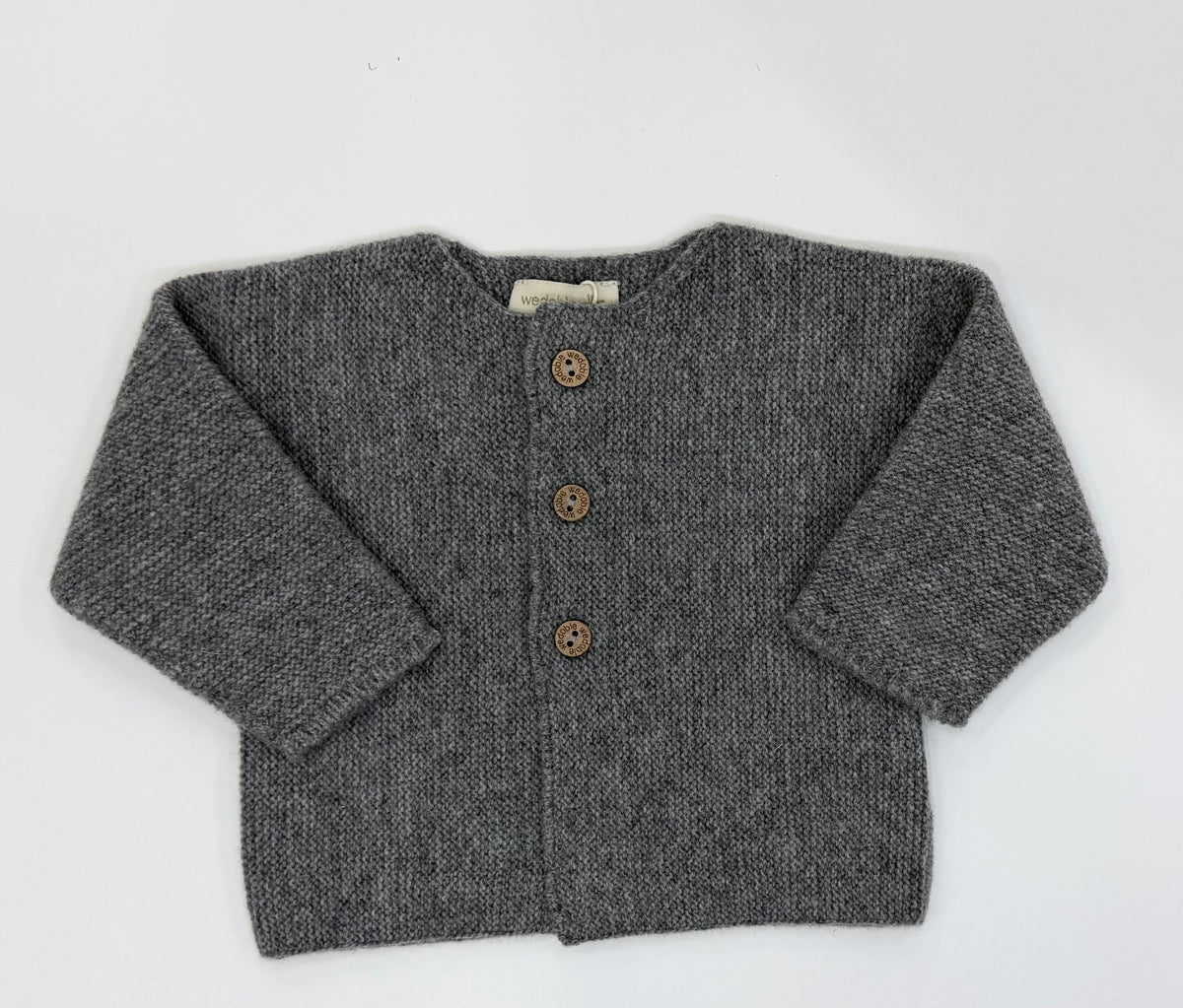 Cardigan wedoble grigio