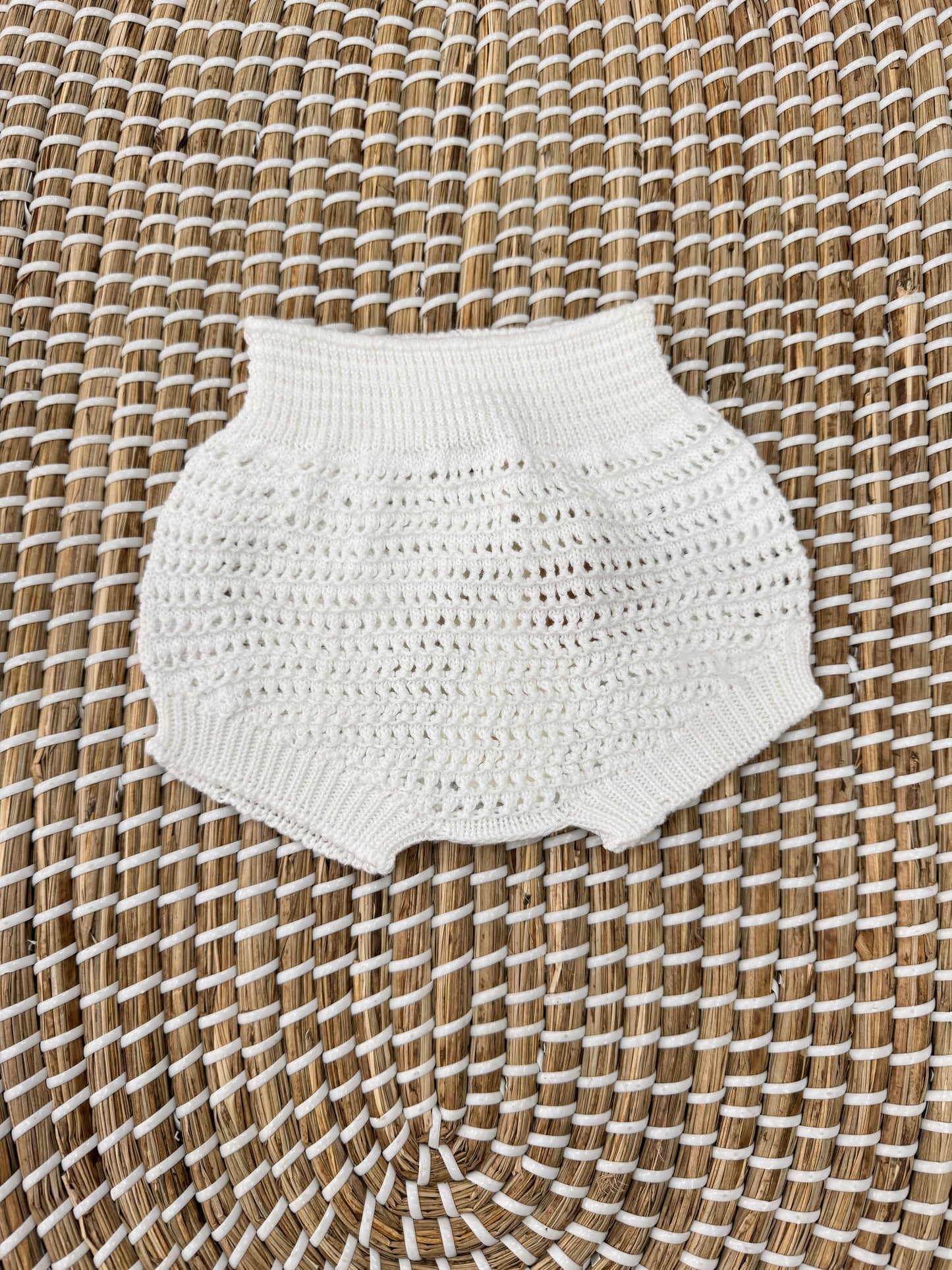 Culotte uncinetto Bianco