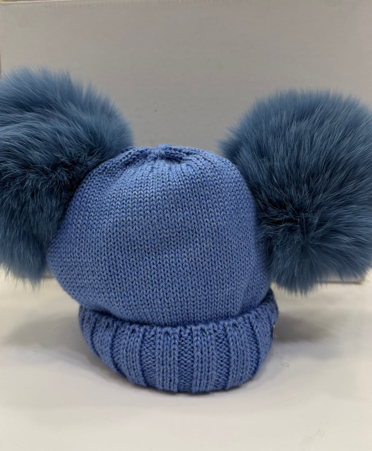 Cappello doppio PonPom