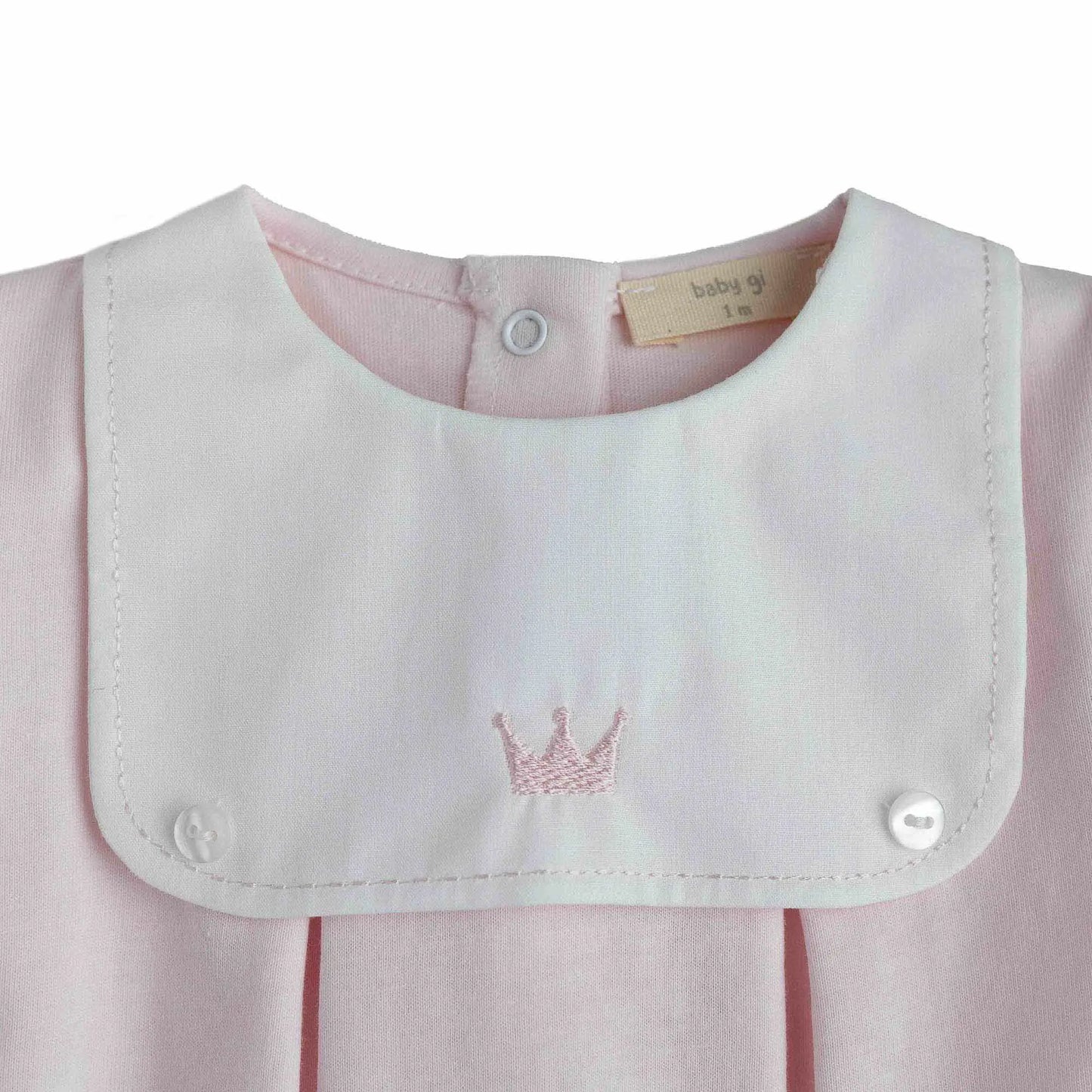 Pagliaccetto corona rosa