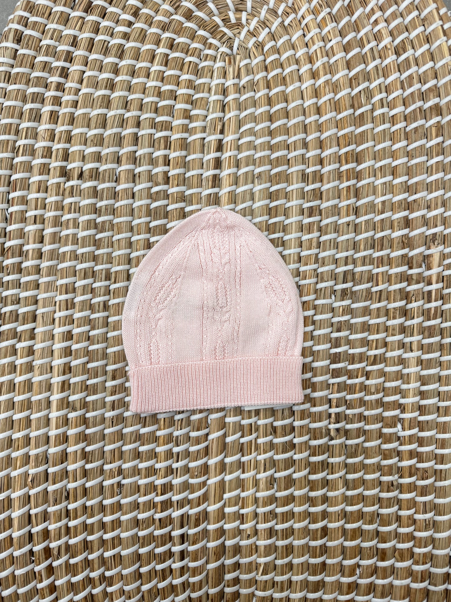 Cappello Ricamo Rosa