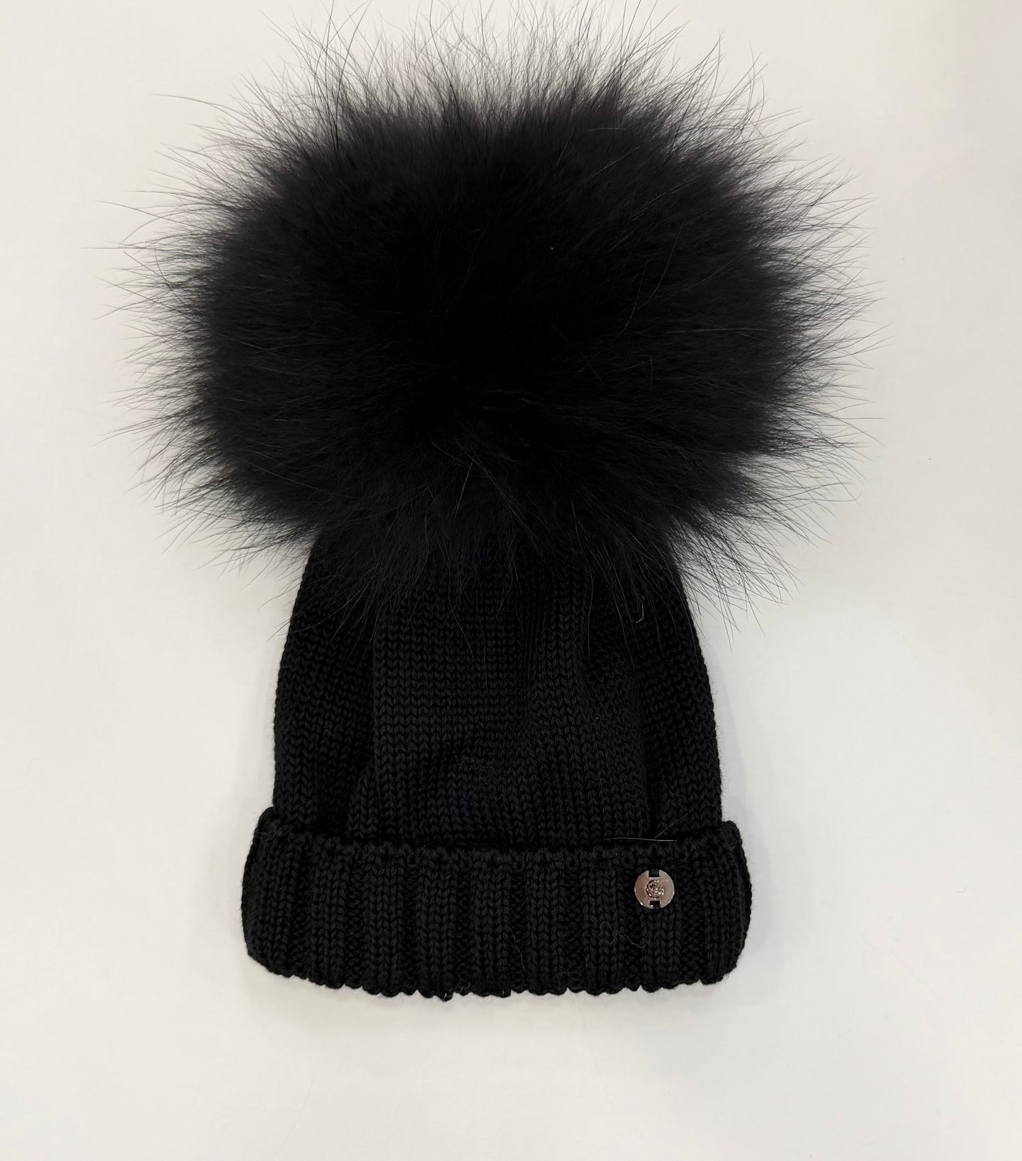 Cappello PonPom nero