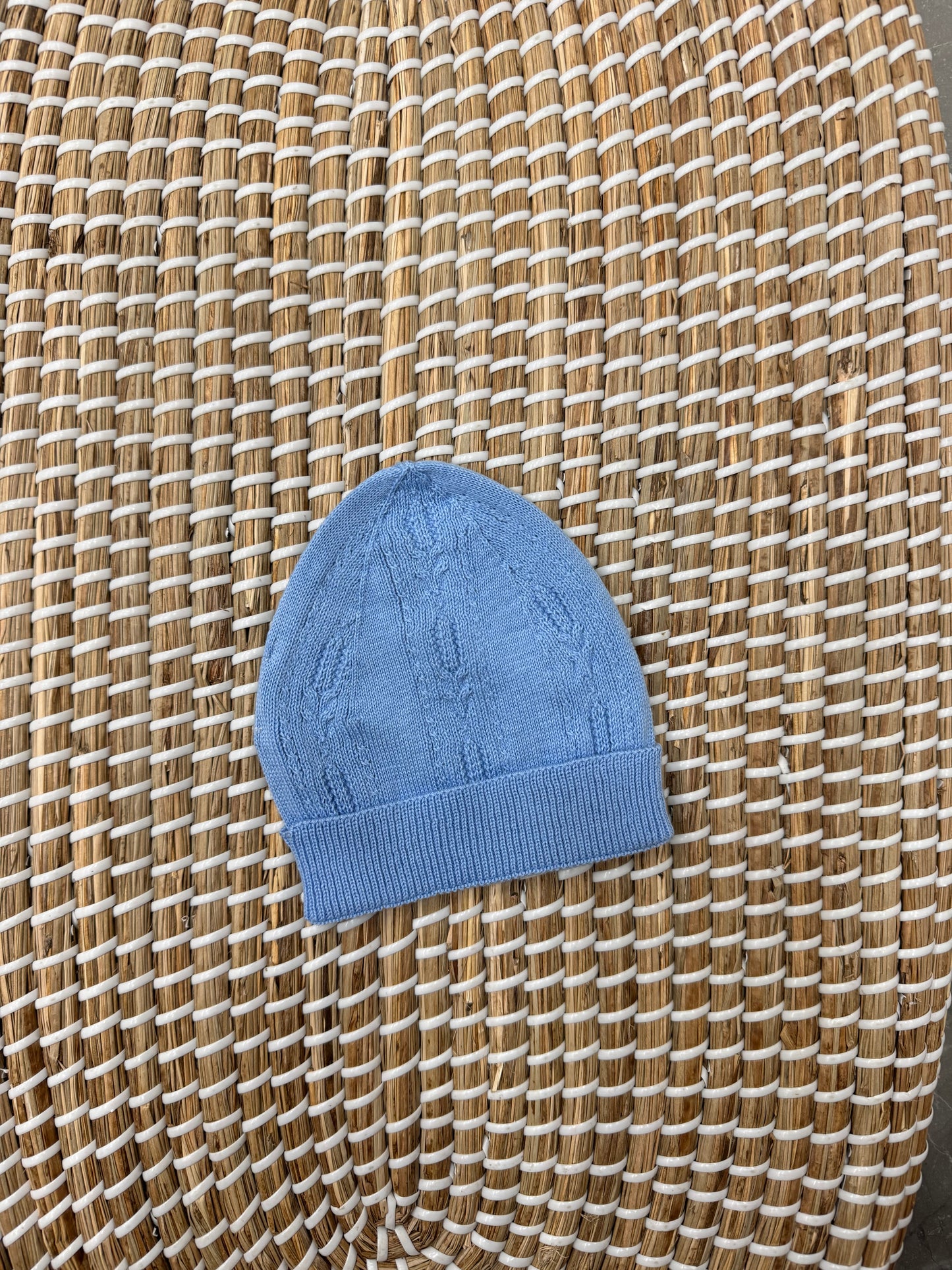 Cappello Ricamo Azzurro