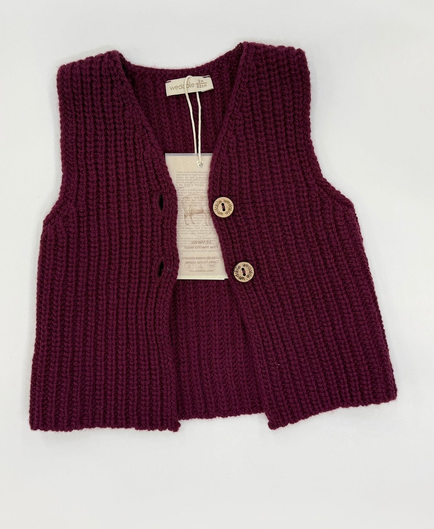 Gilet wedoble prugna