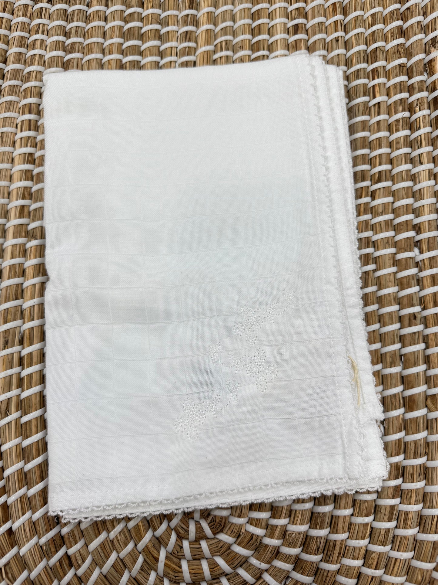 Mussola Wedoble white