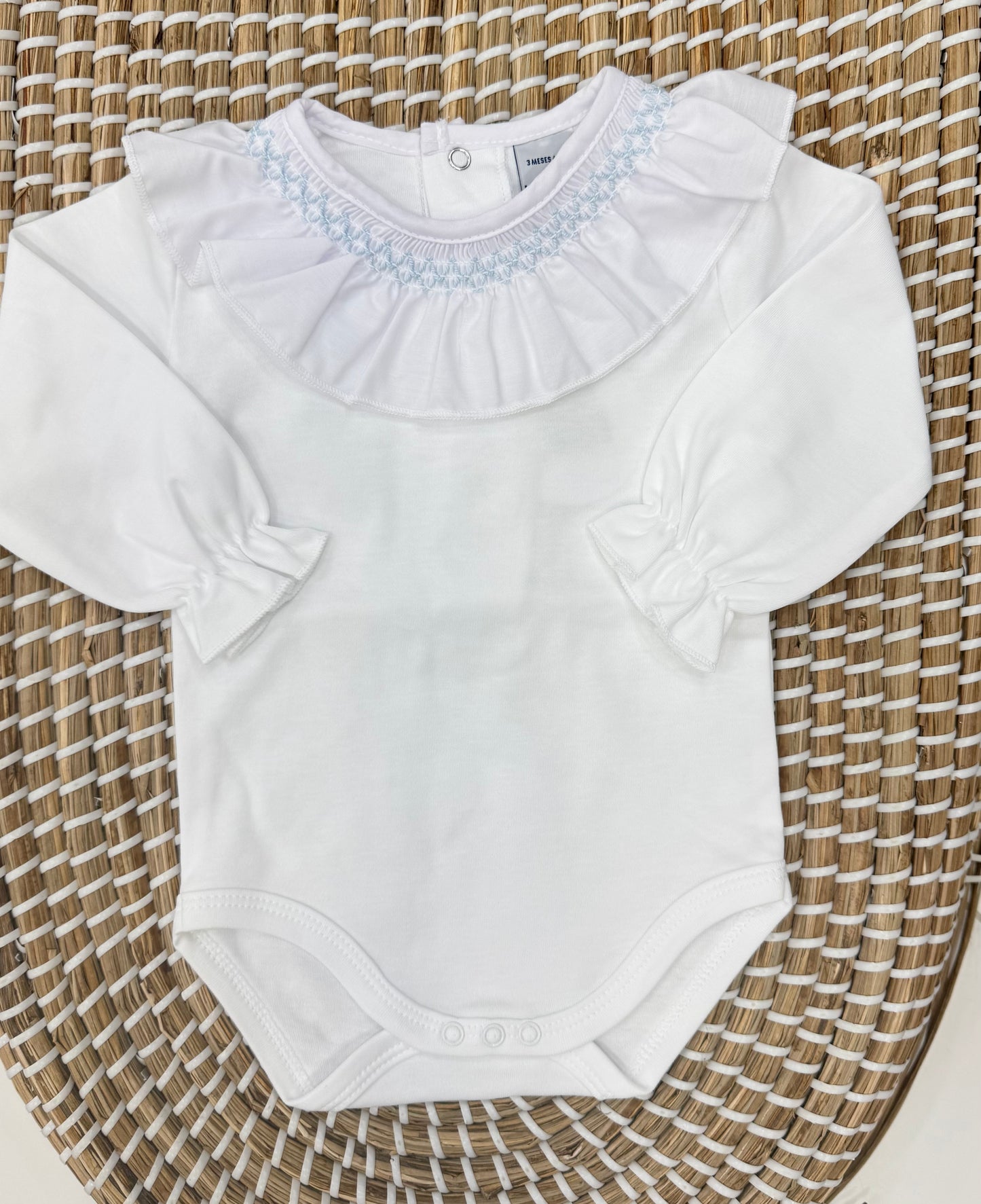 Body Babidu bianco celeste