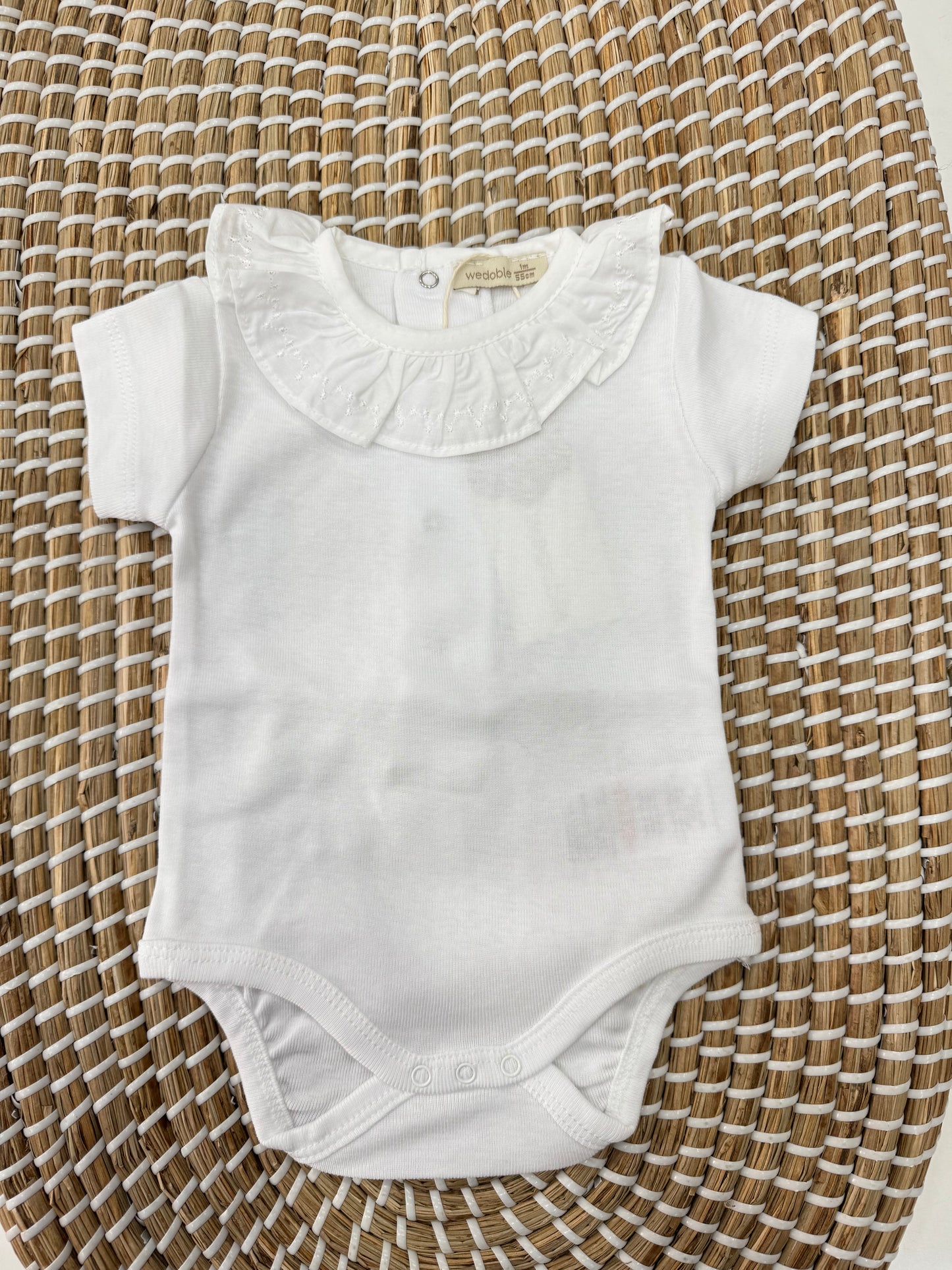 Body collo largo bianco