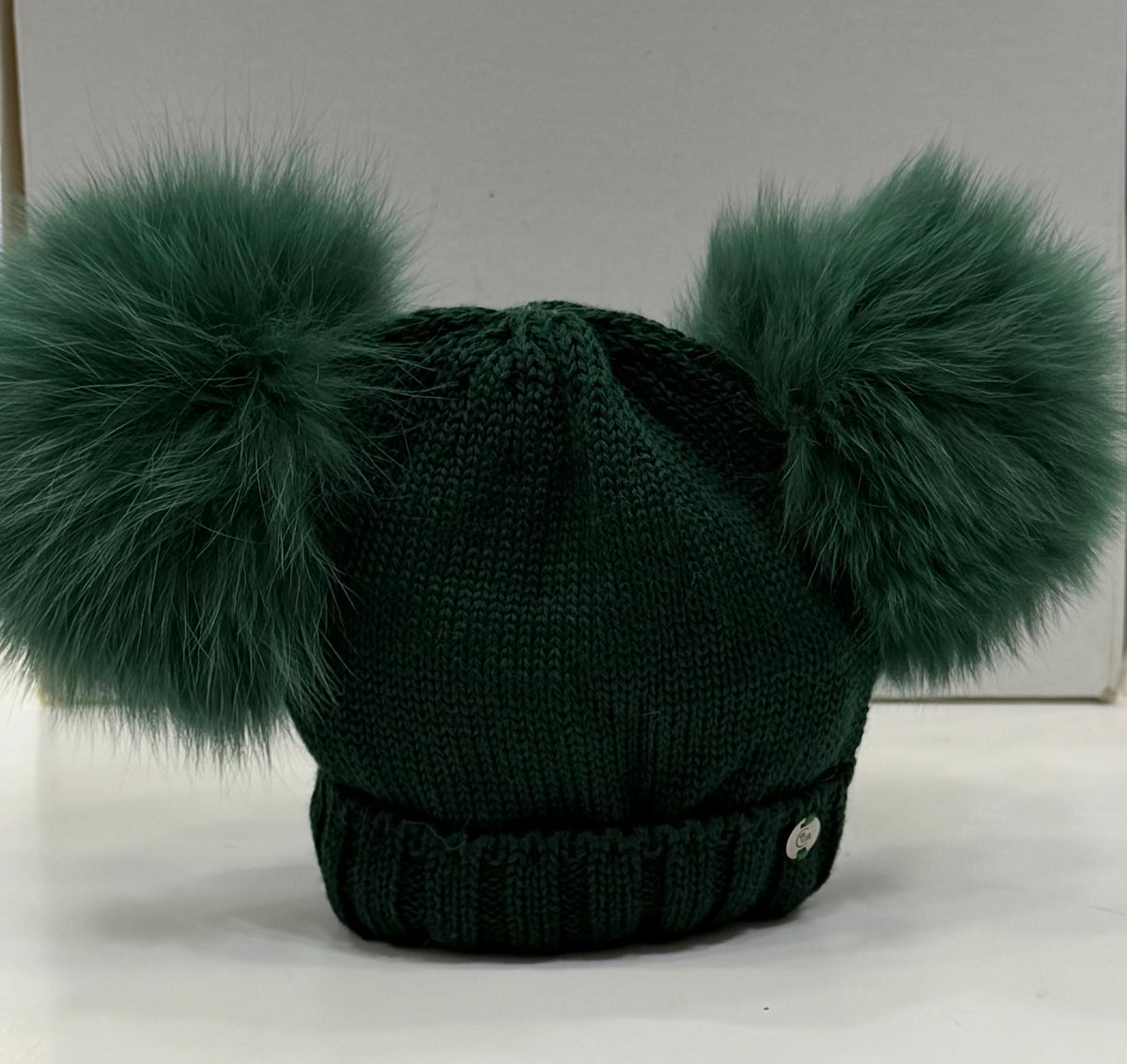 Cappello doppio PonPom