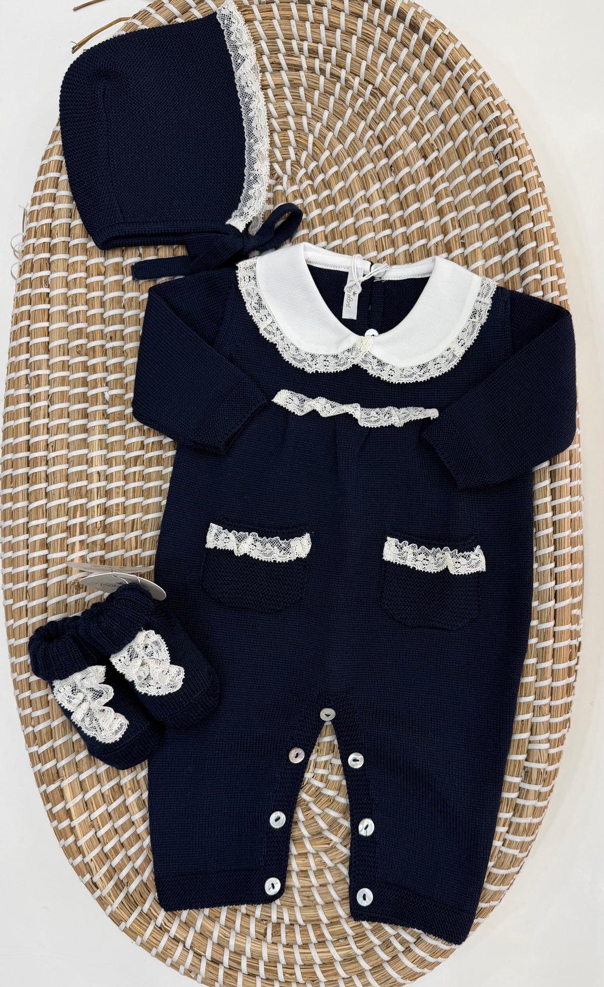 Set nascita BabyLord pizzo