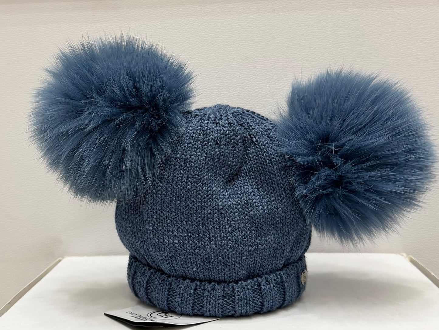 Cappello doppio PonPom