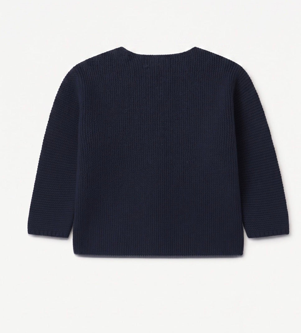 Cardigan wedoble blu