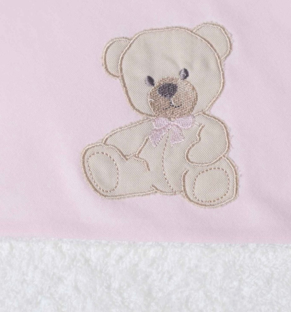 Accappatoio Teddy rosa