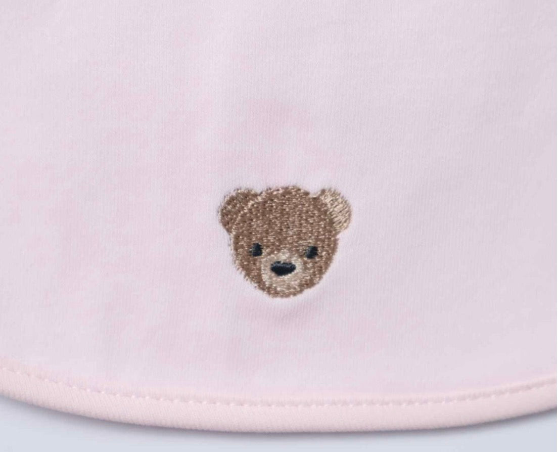 Bavetta babygi orsetto rosa