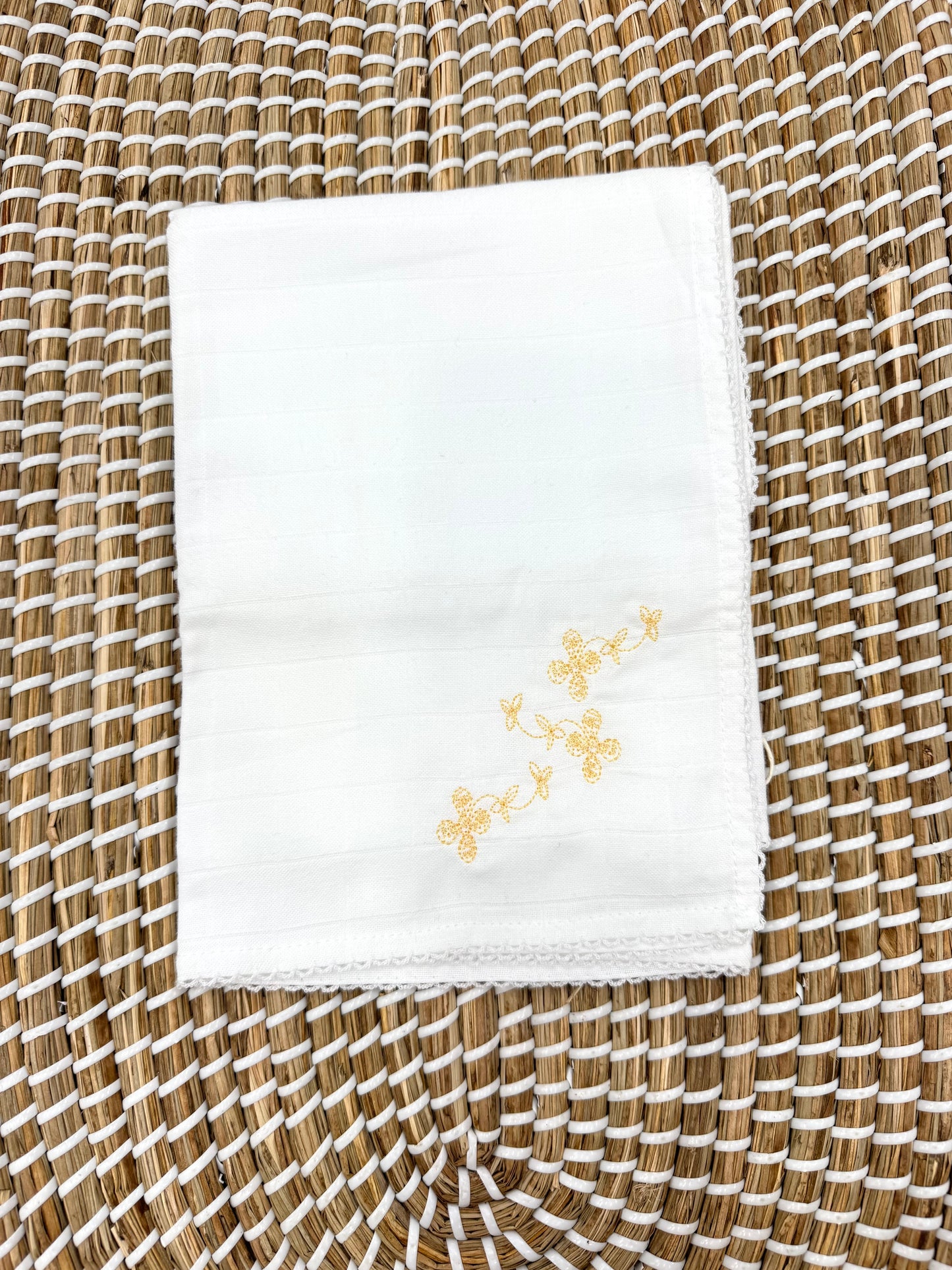 Mussola Wedoble sundress amarelo