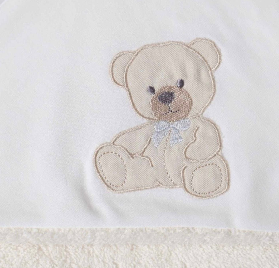 Accappatoio Teddy bianco