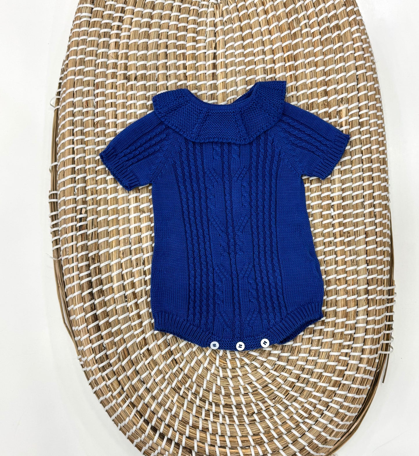 Pagliaccetto Treccia Blu