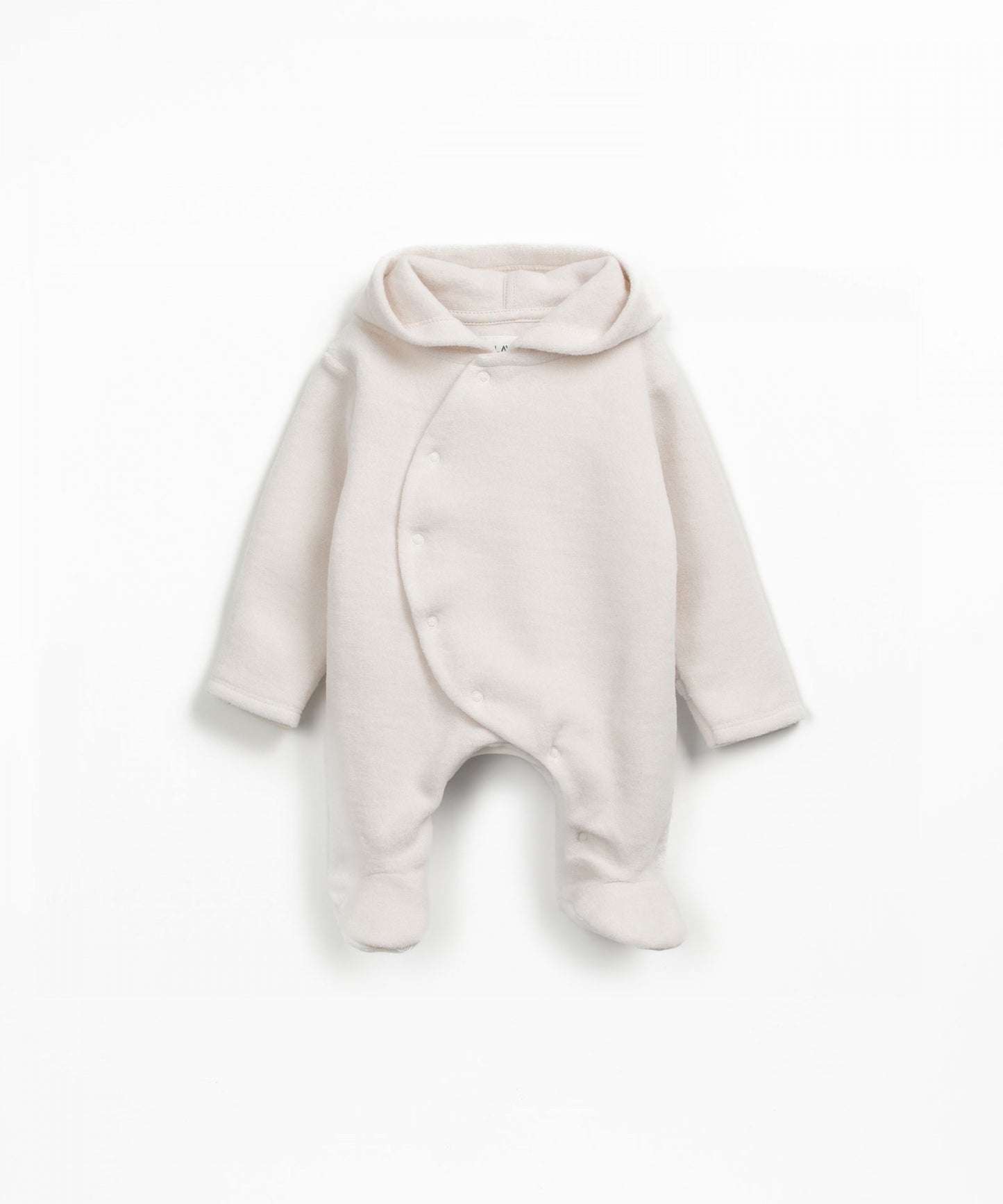 Tutina in pile con cappuccio