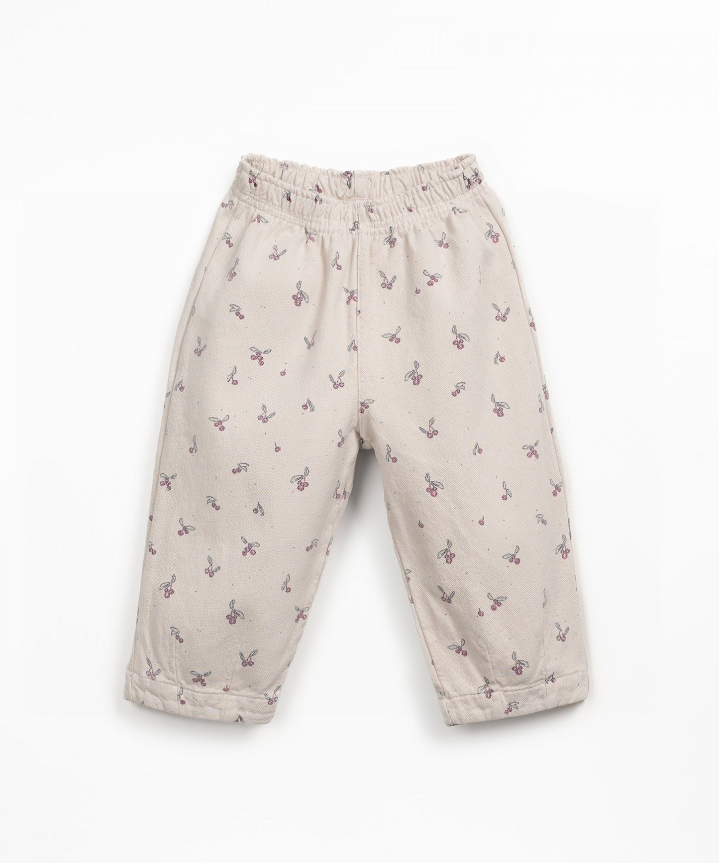 Pantaloni in twill con stampa