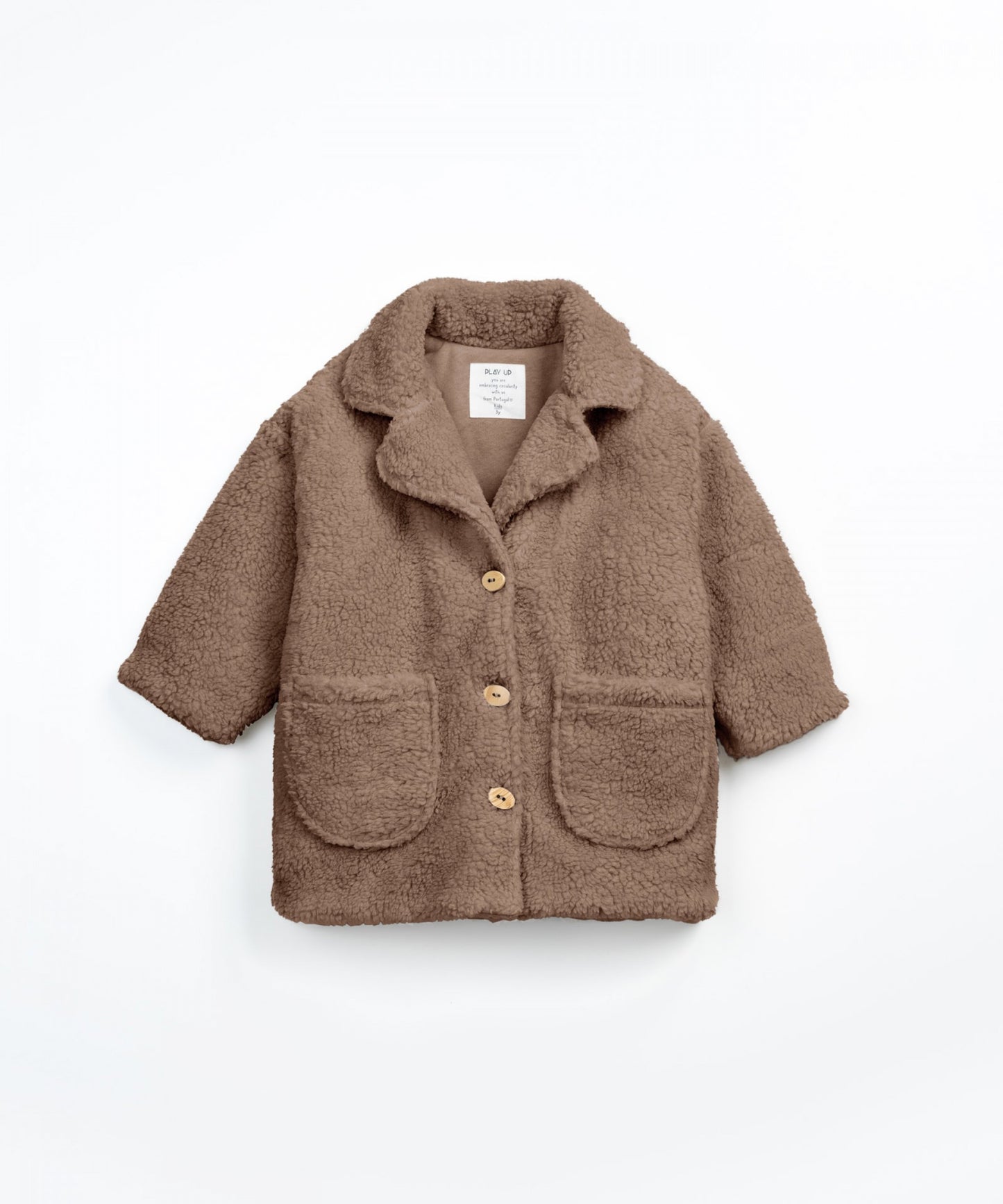 Cappotto in pelliccia con tasche