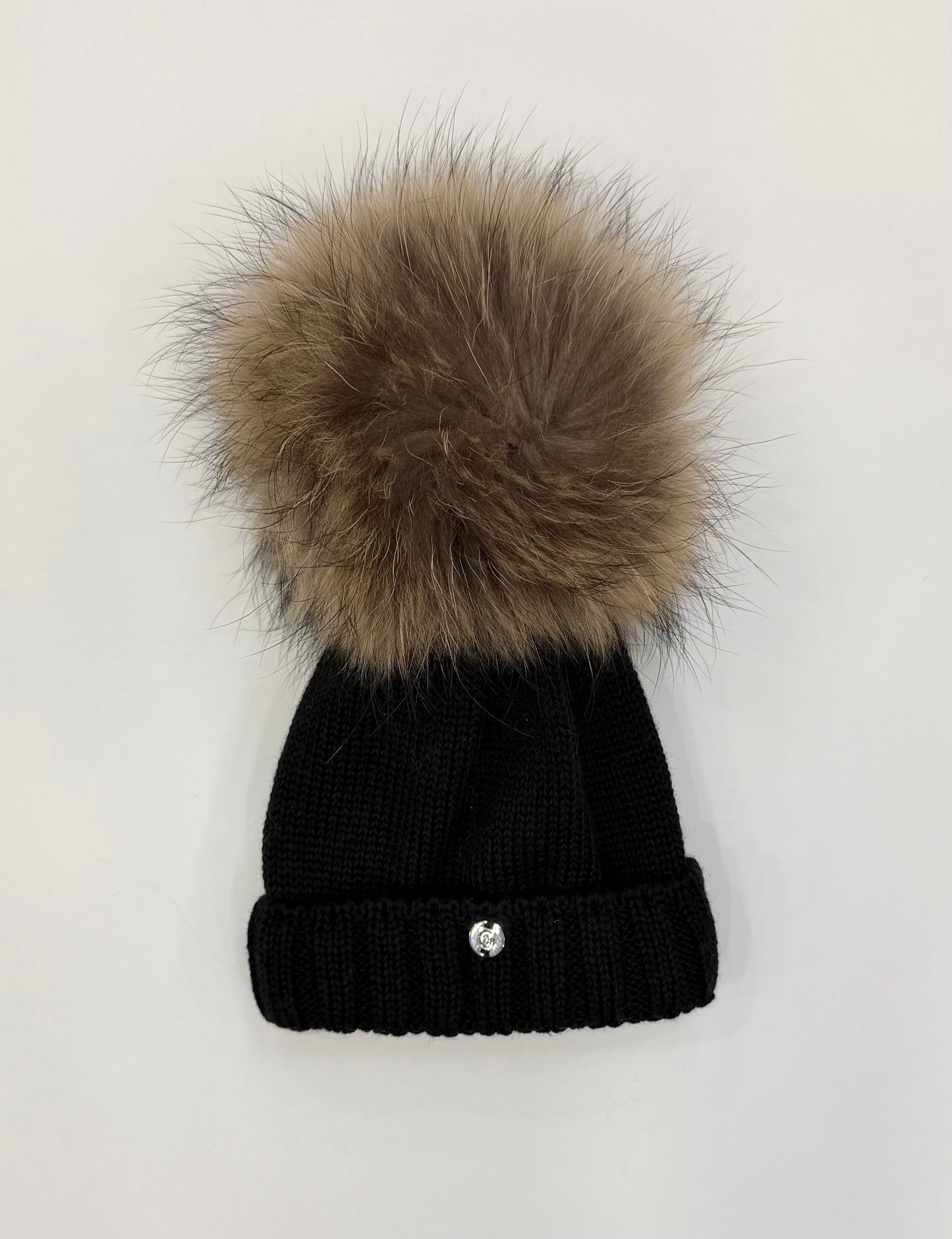 Cappello PonPom nero