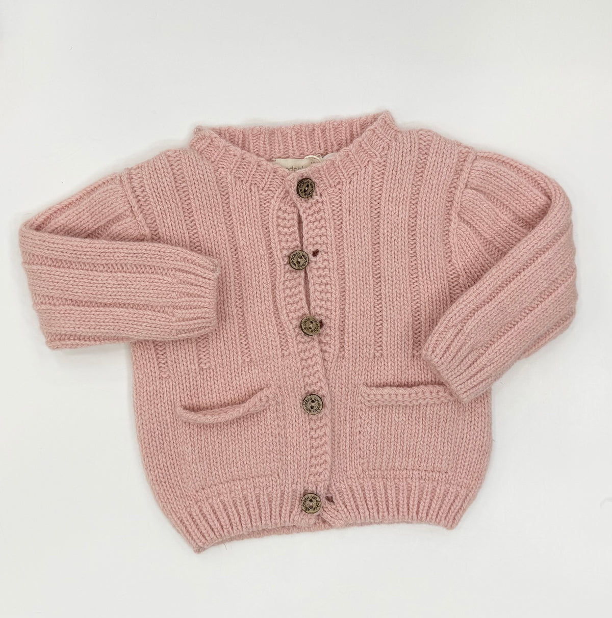 Cardigan wedoble rosa