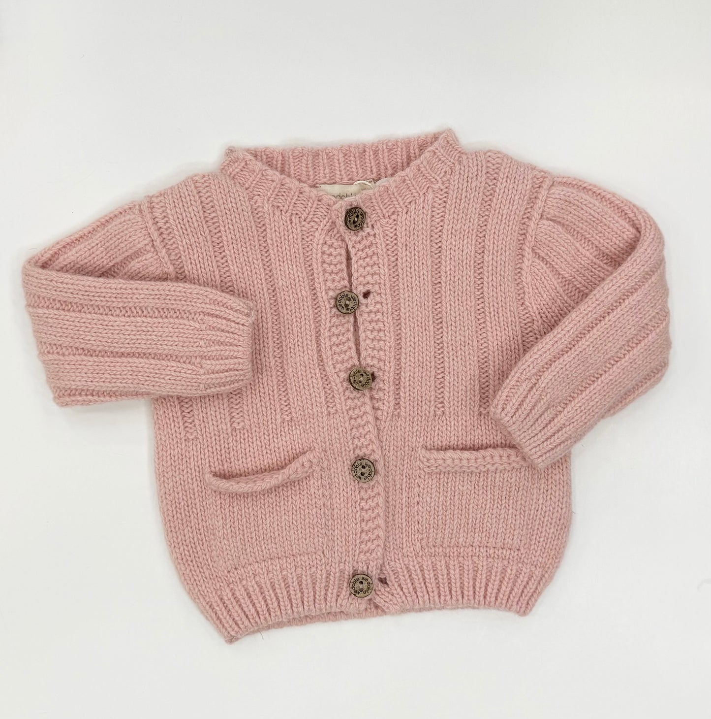 Cardigan wedoble rosa