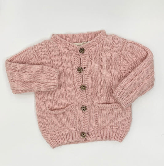 Cardigan wedoble rosa