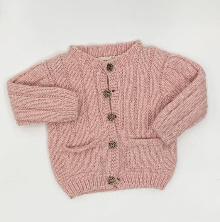 Cardigan wedoble rosa