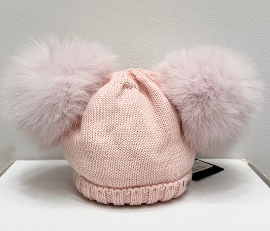 Cappello doppio PonPom