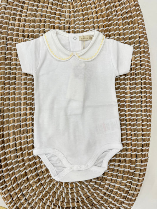 Body Collo polo giallo