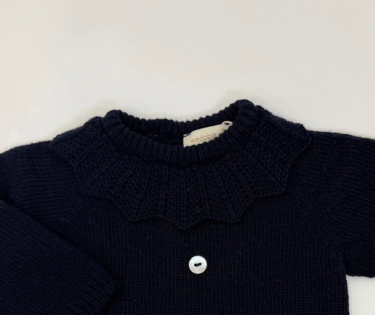 Tutina wedoble collo Blu