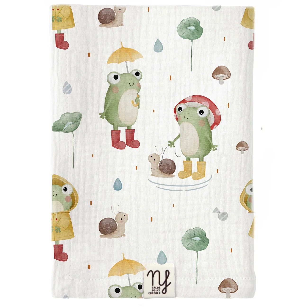 Mussola in cotone Froggy