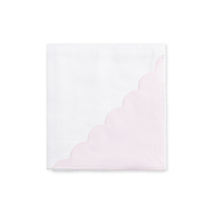 Mussola nuvola bianco/rosa BabyGi