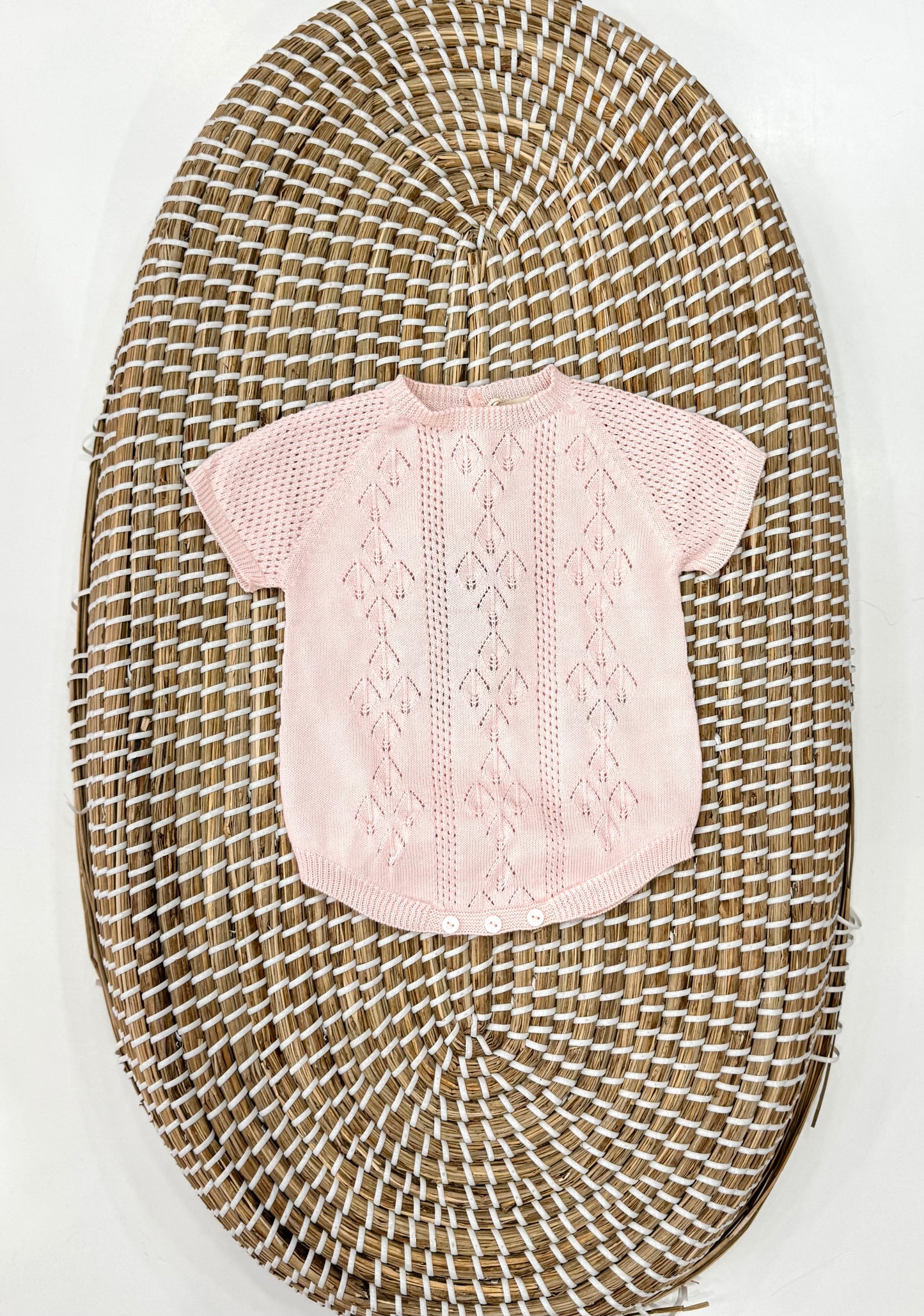 Pagliaccetto Traforo Rosa