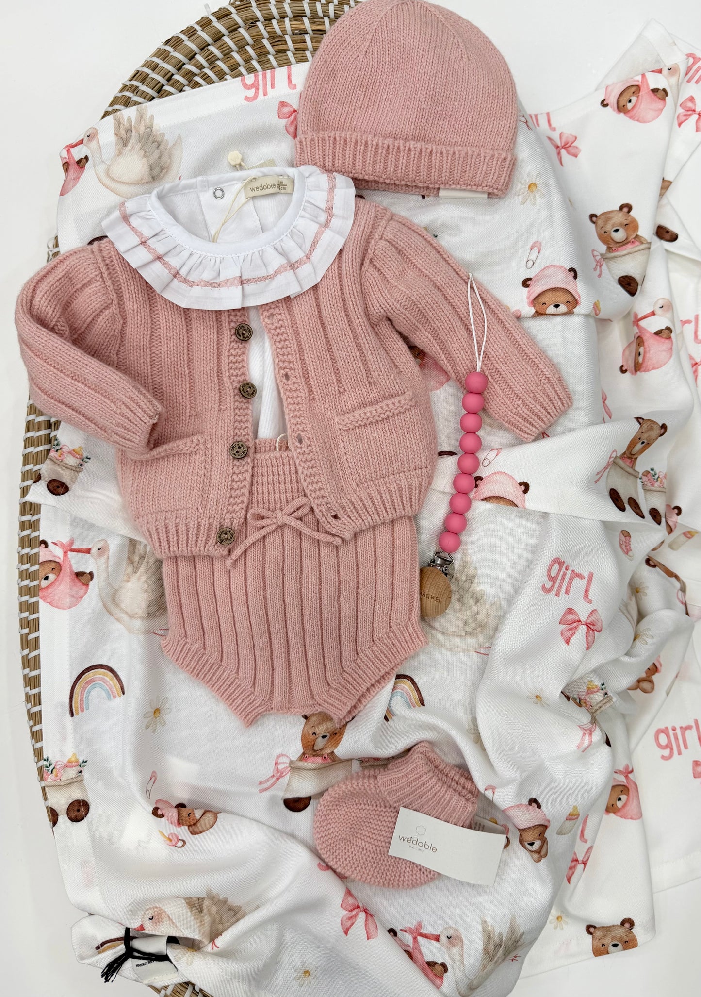 Culotte wedoble rosa