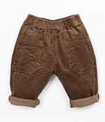 Pantalone PlayUp velluto marrone