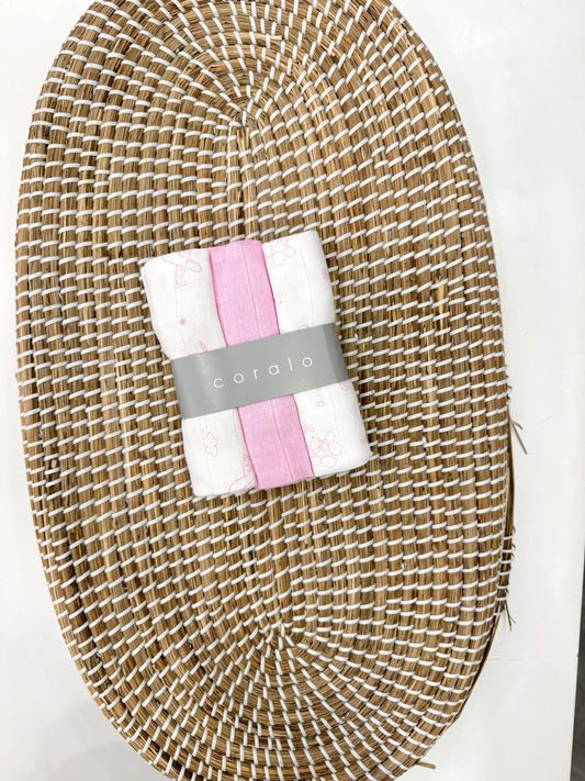 Set mussole rosa