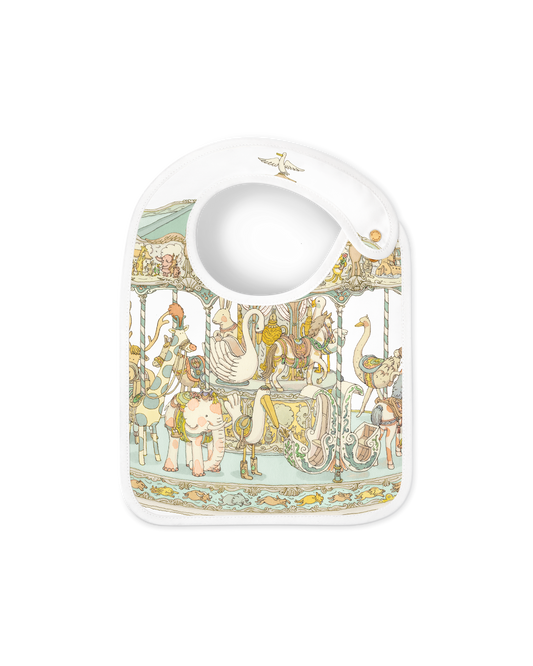 BAVAGLINO IN RASO CAROUSEL verde