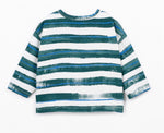 T-shirt a righe PlayUp