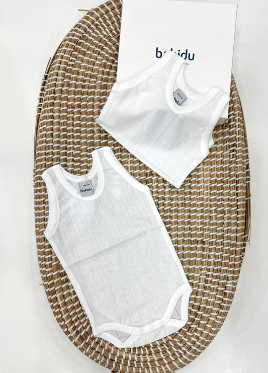 Body filo di Scozia bianco