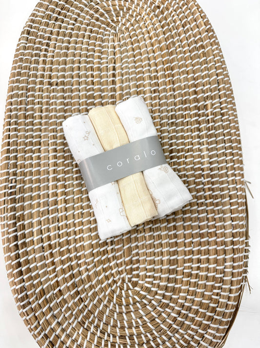 Set mussole beige