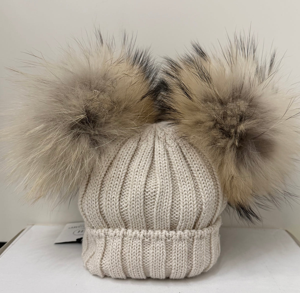 Cappello doppio PonPom