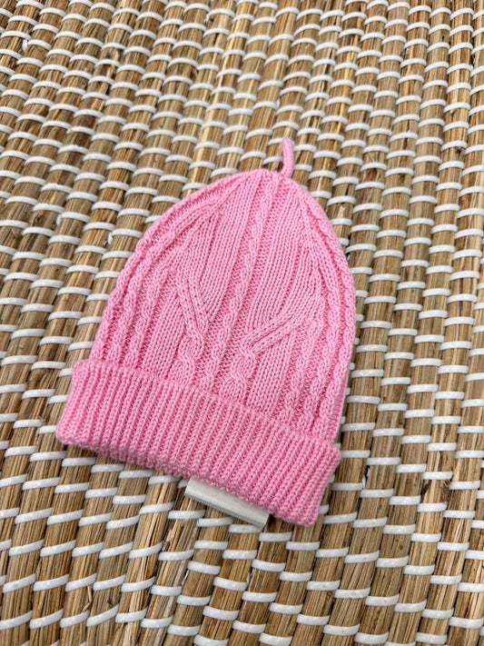Cappello treccia Pink