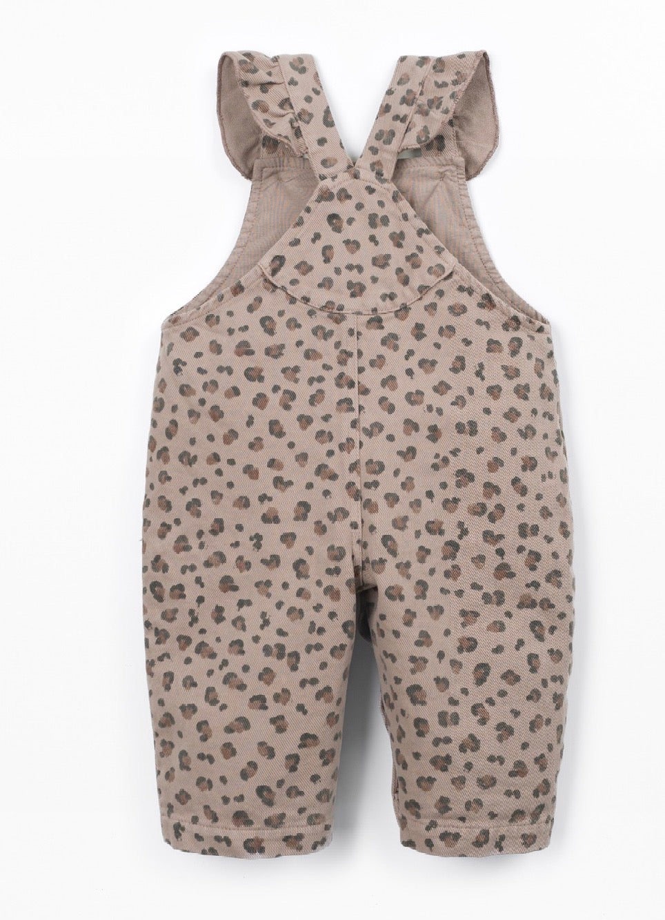 Salopette jeans PlayUp maculata