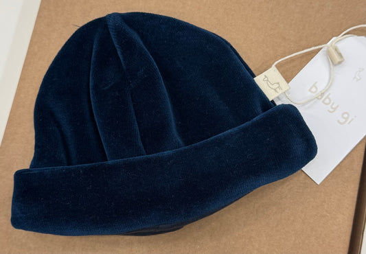 Cappellino ciniglia BabyGi blu