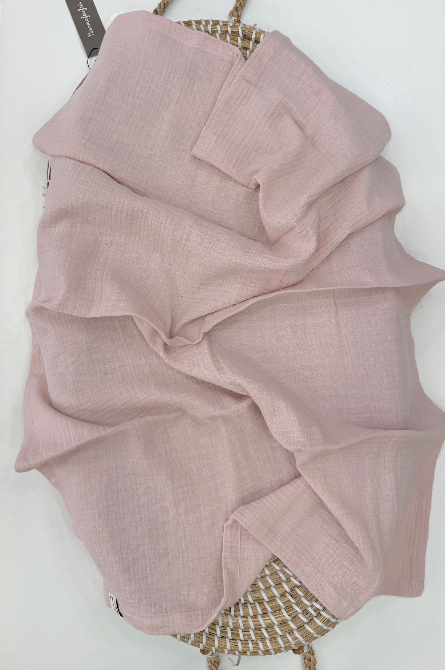 Mussola in cotone Rosa